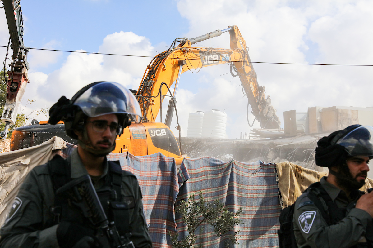 Israeli Occupation Forces Demolish Palestinian Home, 2 Sheep Pens in Jericho