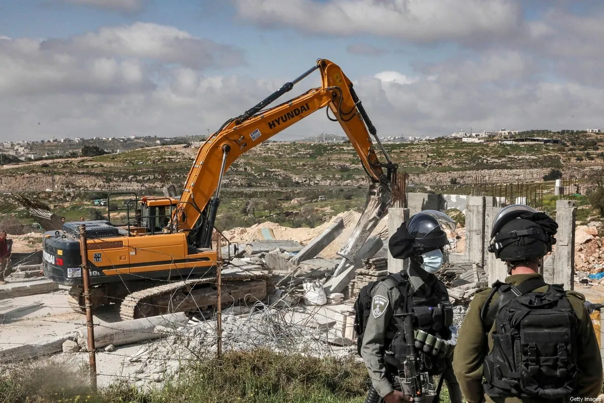 Israeli Stop-Construction Orders Issued to 8 Palestinian Homes in Northern West Bank Village