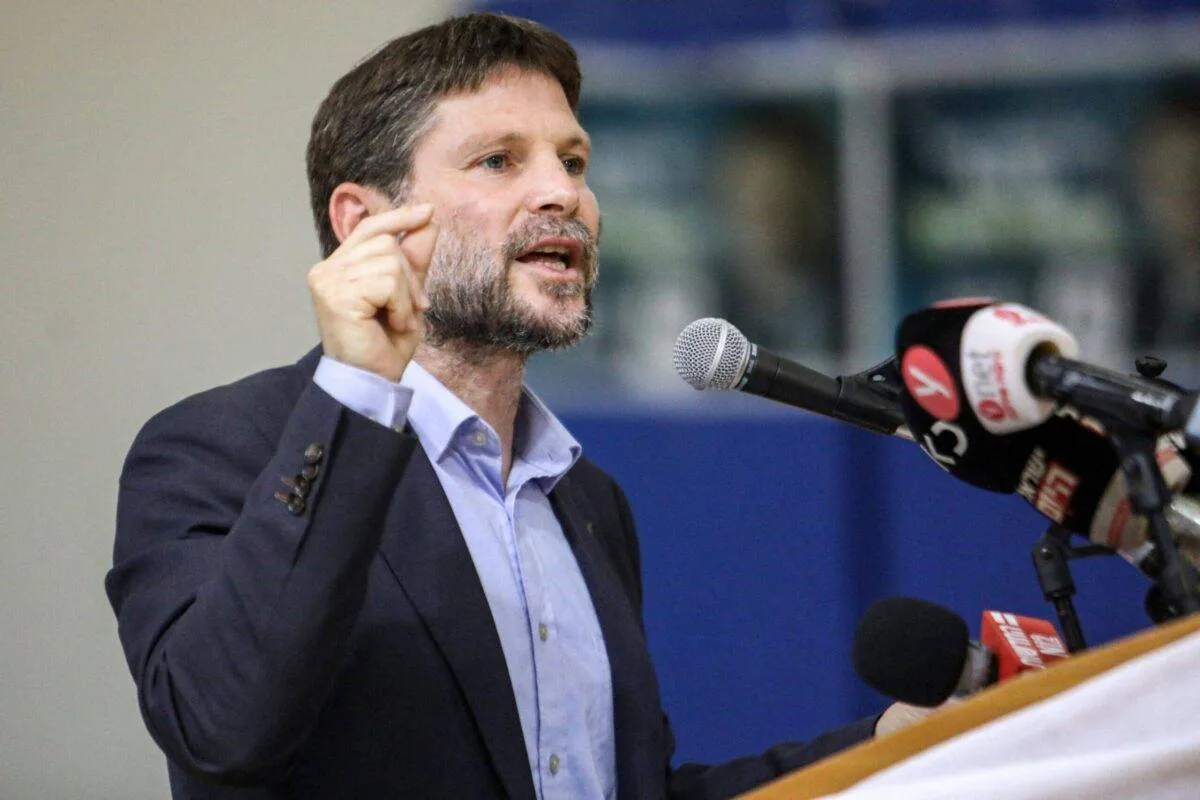Smotrich announced that far-right new government of Benjamin Netanyahu will lift all restrictions on the construction of settlements