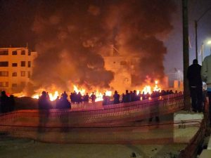 Illegal Israeli Settlers Attack Over 100 Palestinians, Burn 20 Homes Near Nablus