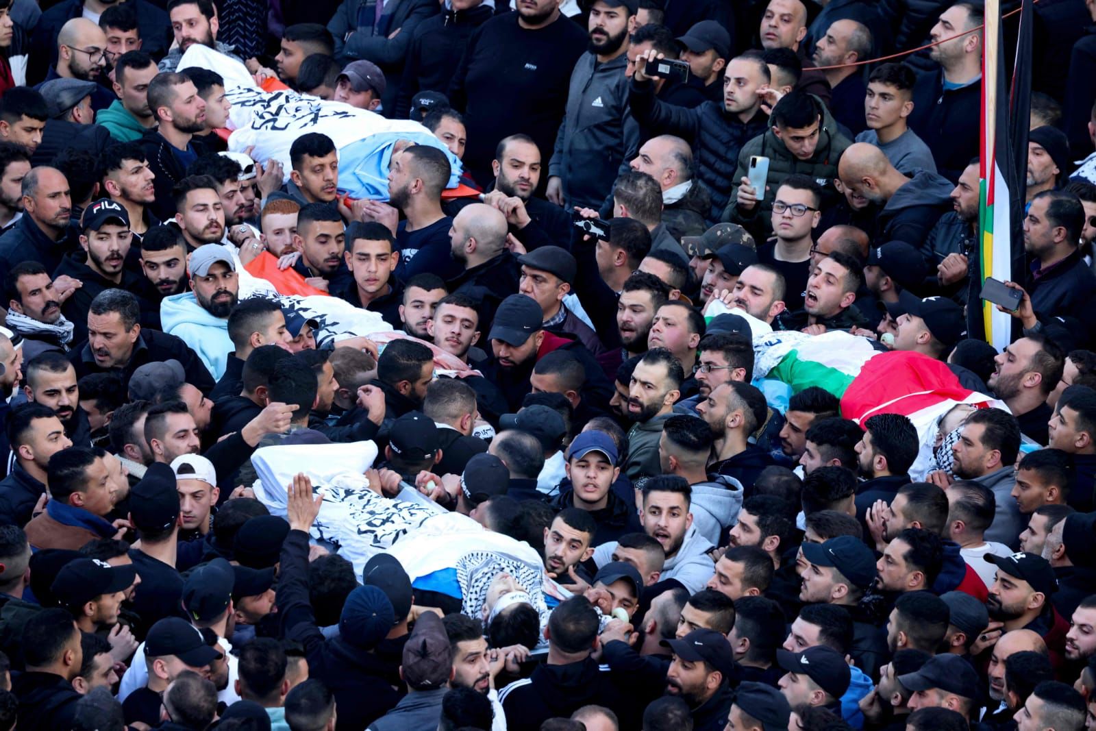 30 Palestinians killed in February 2023