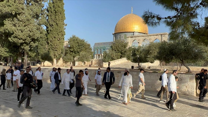 Dozens of Israeli Settlers Storm Al-Aqsa Mosque