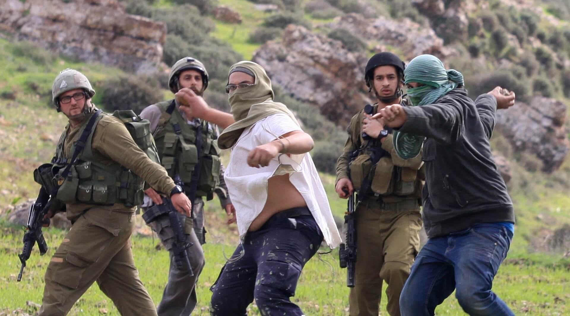 Israeli Colonizers Attack Palestinian Home Under IOF Protection