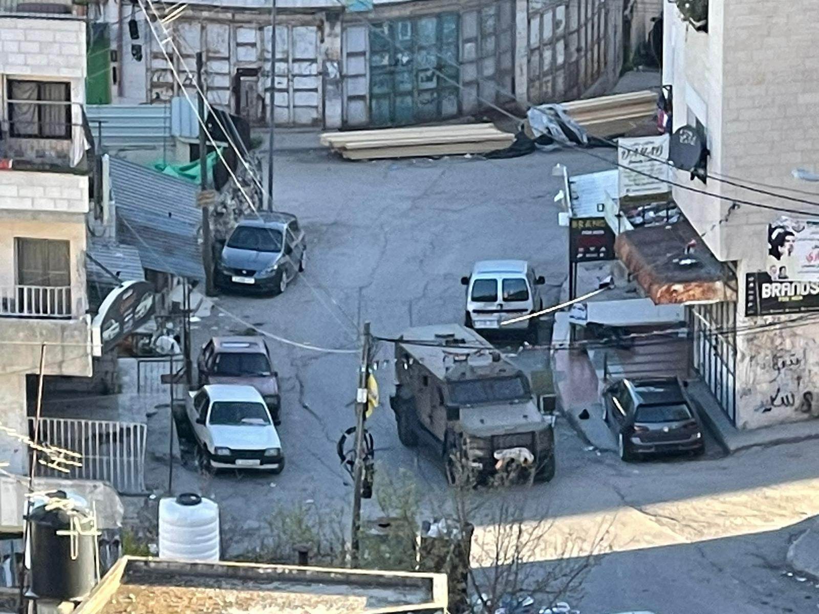 Israeli occupation forces IOF murdered a Palestinian youth during a military raid in the occupied West Bank city of Nablus on Monday morning, April 3, 2023.
