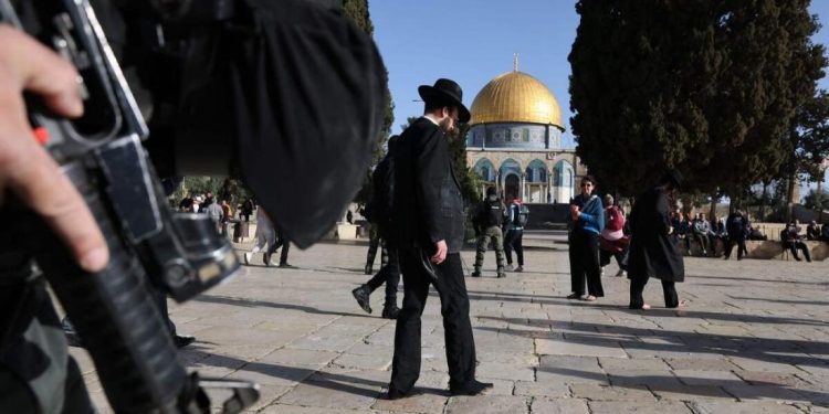 Jerusalem is bracing for a night of anger and confrontation as extremist Jewish groups plan to hold a provocative flag march in the Old City and near the Al-Aqsa Mosque, the third holiest site in Islam.