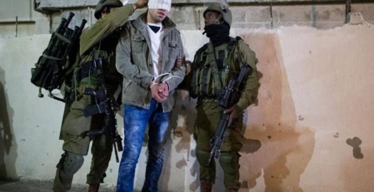 Israeli occupation forces stormed the northern West Bank city of Jenin on Monday morning, detaining two Palestinians and sparking clashes with local gunmen.