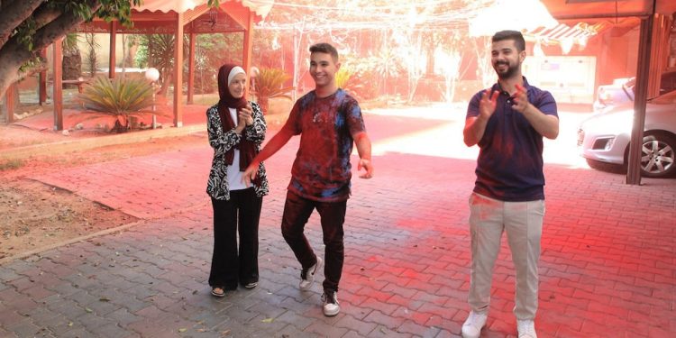 Palestinians Celebrate High School Exam Results 