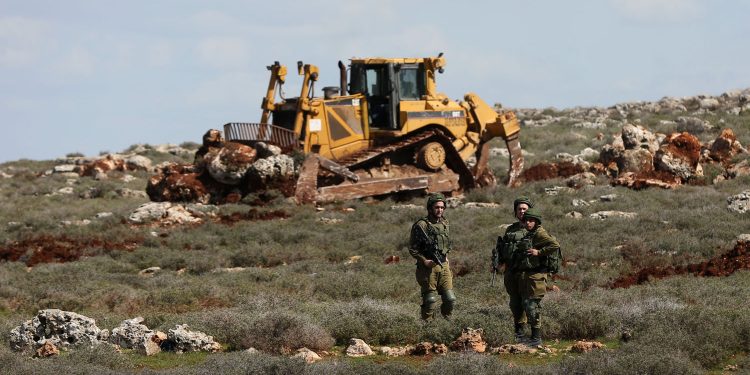 Israeli Settlers Raze 15 Donums of Palestinian Lands in Occupied Hebron