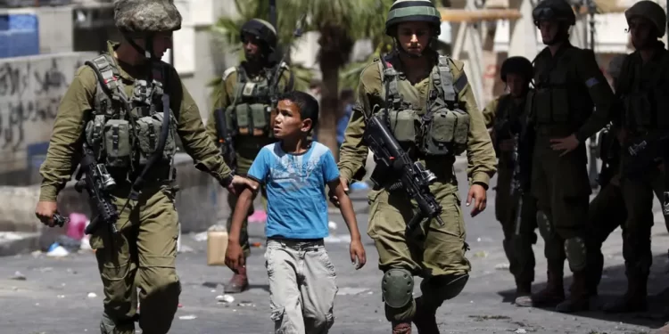 Plight of Palestinian Children suffering Behind Israeli jails