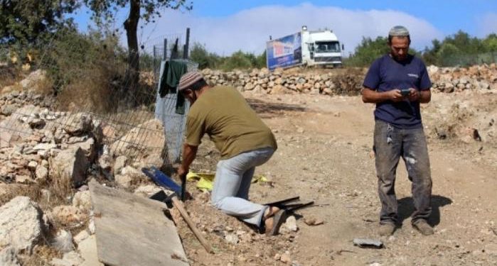 Israeli Settlers Attack Palestinians, Destroy Their Properties Northern Jordan Valley