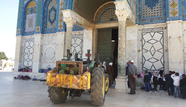 Israeli Forces Prevent Restoration Crews from Working in Al-Aqsa Mosque