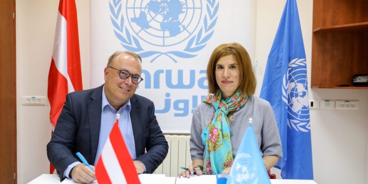 Starting from 2023, the United Nations Relief and Works Agency for Palestine Refugees (UNRWA) will receive €9 million over three years from the Government of Austria for its Health Program.
