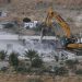 Israeli Forces Demolish Palestinian Commercial Facility West of Salfit