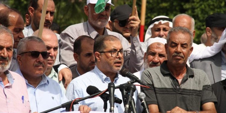 Palestinian Resistance Factions Organize Stand in Gaza in Support of Libyan People
