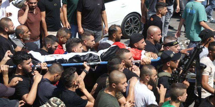 Palestinians Bid Farewell to Palestinian Youth Murdered by Israeli Forces in Jenin