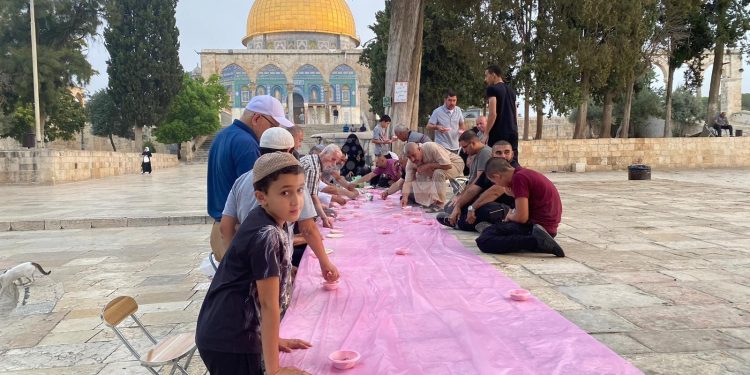 Photos|| Morning Vibes at Al-Aqsa Mosque Courtyards