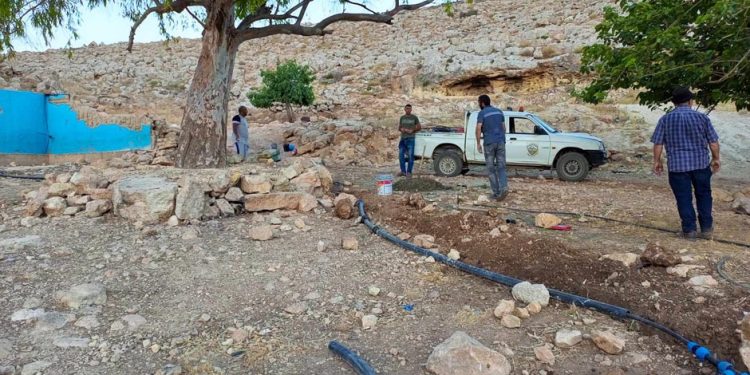 Israeli Settlers Destroy Water Lines East Occupied Nablus