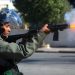 Israeli occupation forces shot and wounded a Palestinian youth with mental disabilities on Friday night during clashes that erupted in the West Bank city of Qalqilia, local sources reported.