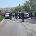 A gunman opened fire at a mall in the West Bank settlement of Ma’aleh Adumim on Tuesday, wounding five Israeli settlers before being shot and killed by Israeli occupation forces.