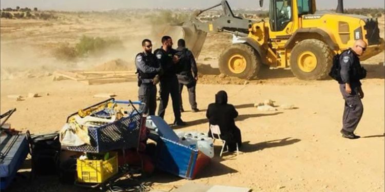 Israeli Occupation Demolish Al-Araqeeb Village for the 221st Time