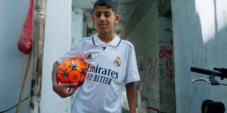 Football Dreamer Ascends Heaven on Wings of Ball