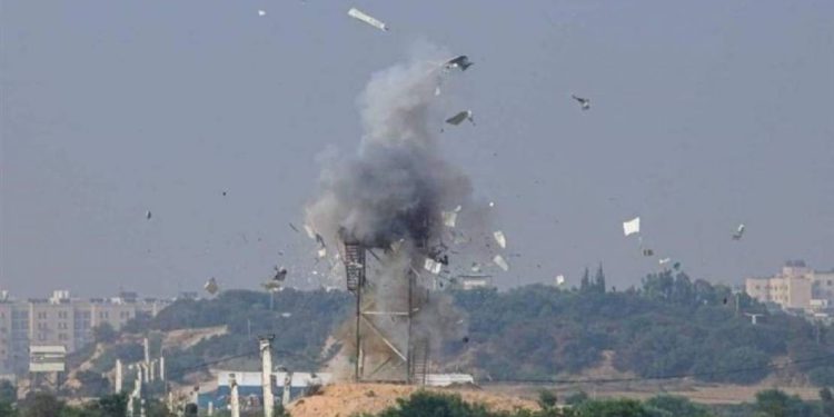 Massive Israeli Airstrikes Hit Gaza Strip