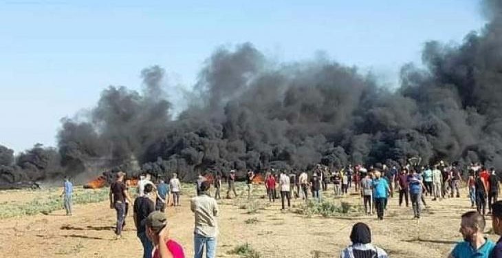 31 Palestinians Injured by Israeli Forces in Gaza Protests