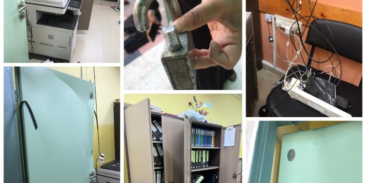 Israeli Forces Storm Palestinian Basic School, Destroy Part of its Contents