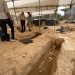 Pictures: Ministry of Tourism Unearths Four New Graves in Gaza’s Roman Cemetery