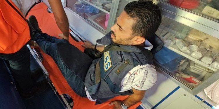 Palestinians Mark International Day of Solidarity with Journalists