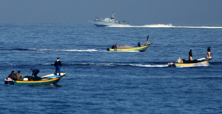 Israeli Navy Target Gaza Fishermen with Water Cannons