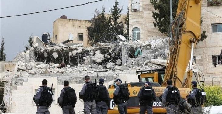Israeli Forces Demolish Under-Construction Home in Jenin