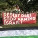 Supporters in London Protest in Solidarity with Palestine