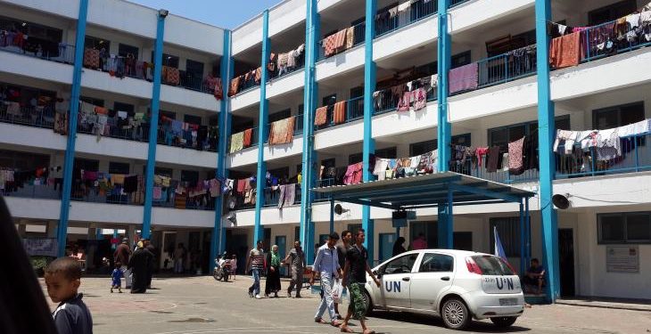 Israeli Aggression Forces 74k Gazans into UNRWA Schools