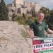 Irish Activist Arrives in Palestine on Foot