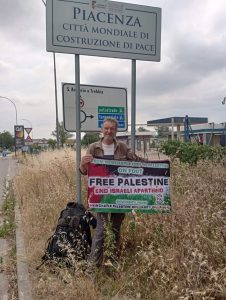 Irish Activist Arrives in Palestine on Foot