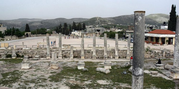 Tensions continue to escalate in the northern West Bank town of Sebastia as Israeli occupation forces closed three entrances to the historic town and archaeological site on Monday.