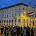 Activists Raise Palestinian Flag in Bold Protest Outside Austrian Chancellery