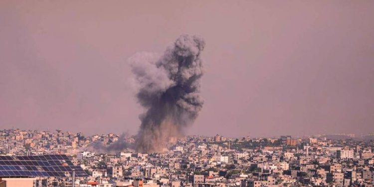 Israeli Air Raids Level Residential Building