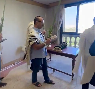 Israeli Minister Marks Sukkot in Riyadh