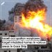 Israeli Occupation Warplanes Bomb Palestinian Homes in Gaza Strip