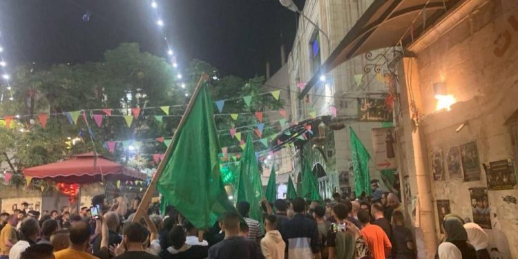Massive Rally in Nablus Supports Gaza Amid Israeli Aggression