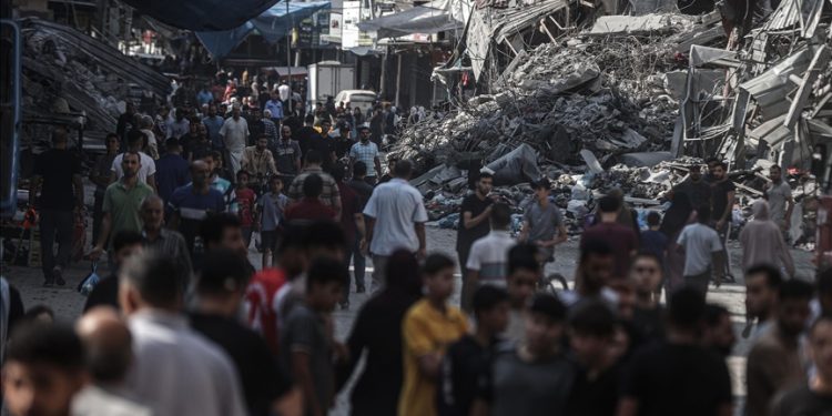 The Israeli occupation forces have committed another atrocity against the Palestinian people in Gaza, killing one and injuring many others in an artillery attack on a shelter for displaced people in Beit Lahia, northern Gaza Strip