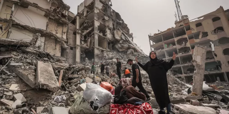 Photos|| Israeli Destruction of Nuseirat Refugee Camp in Gaza