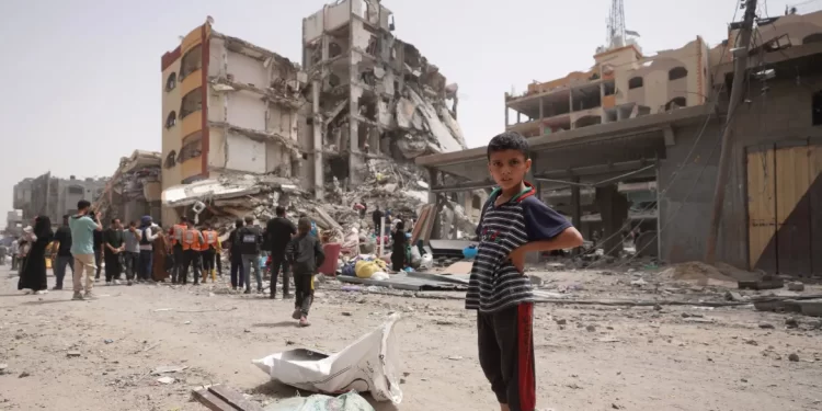 Photos|| Israeli Destruction of Nuseirat Refugee Camp in Gaza