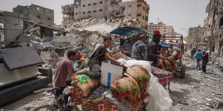 Photos|| Israeli Destruction of Nuseirat Refugee Camp in Gaza