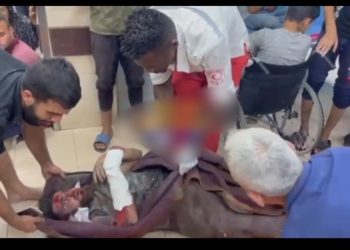 Israel Attacks Cart in Al-Bureij, Kills 10 Palestinains