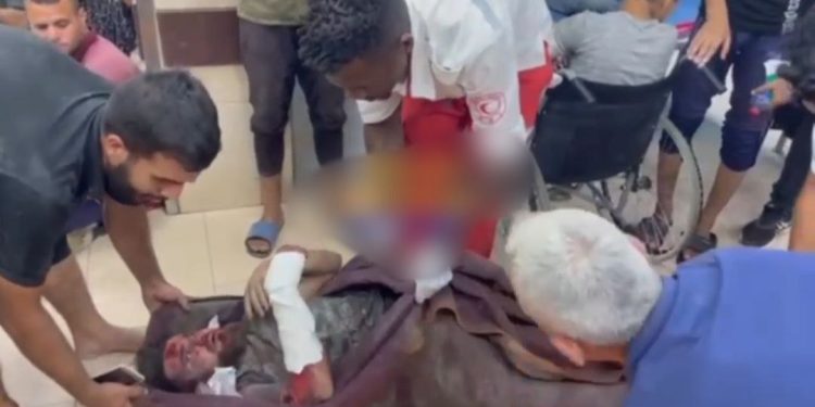 Israel Attacks Cart in Al-Bureij, Kills 10 Palestinains