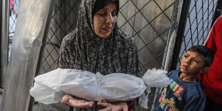 Israel has killed 2,100 infants under two years old in Gaza
