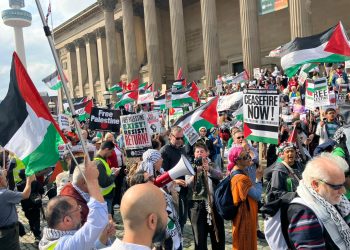 Thousands March in Rome in Protest against Israeli Genocide in Gaza